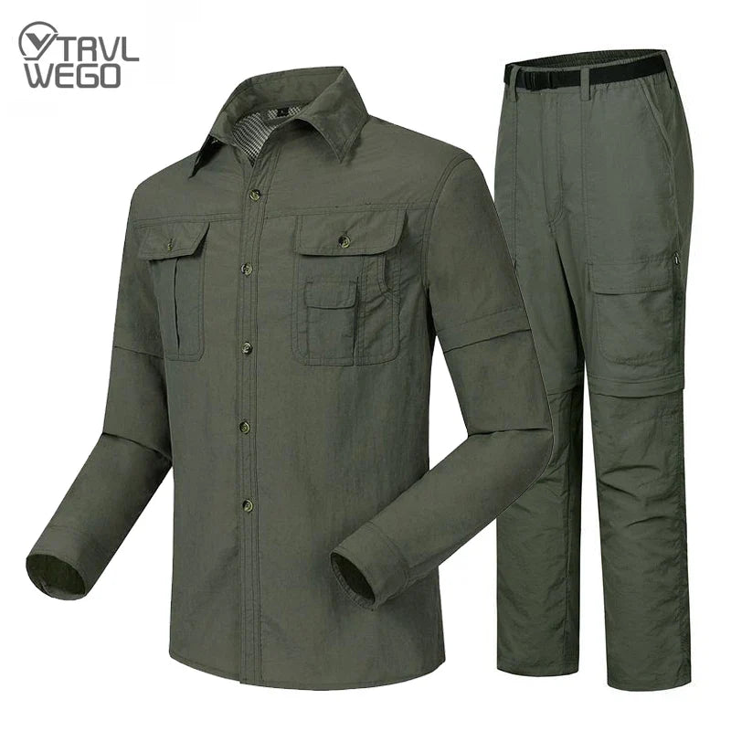 Conjunto de Aventura Outdoor Safari (Calça + Camisa)