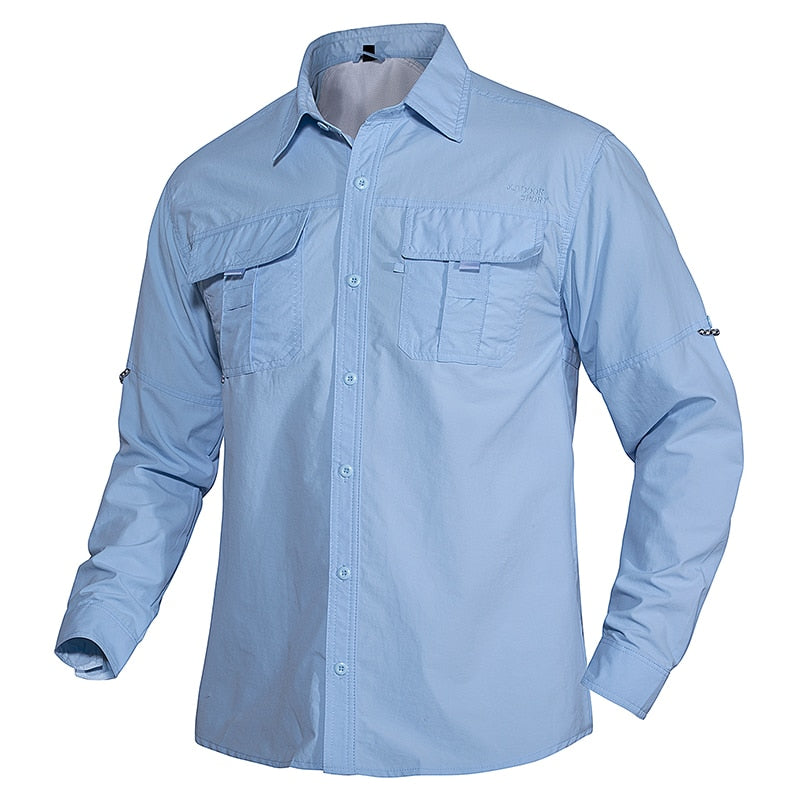 Camisa de Pesca PREMIUM com Proteção Solar UV+50 - Frete Grátis