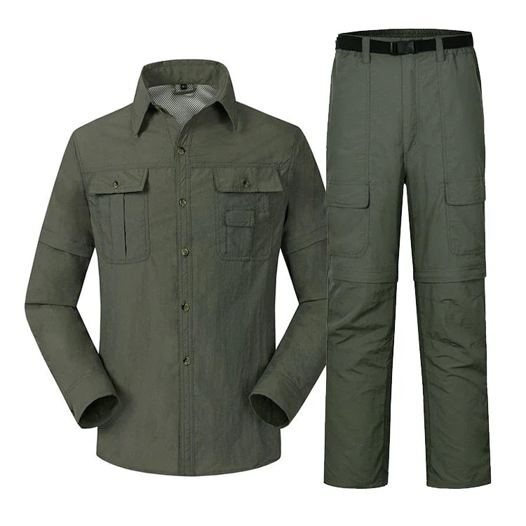 Conjunto de Aventura Outdoor Safari (Calça + Camisa)