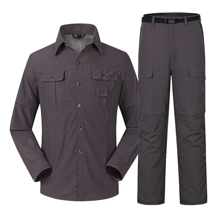 Conjunto de Aventura Outdoor Safari (Calça + Camisa)